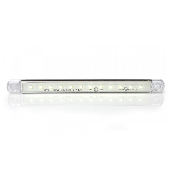 ΜΠΑΡΑ ΟΓΚΟΥ ΛΕΥΚΟ 12LED 12/24V WAS