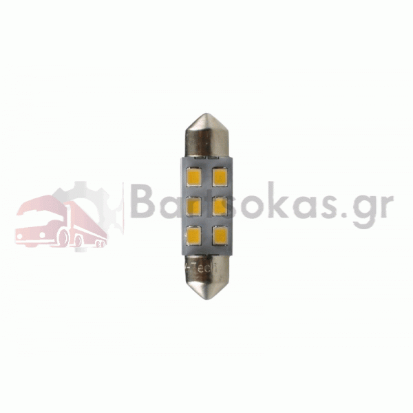 ΣΕΤ ΛΑΜΠΕΣ LED C5W 24V ΛΕΥΚΟ ΧΡΩΜΑ 2 ΤΕΜ. ΧΩΡΙΣ ΣΥΣΤΗΜΑ Can-bus