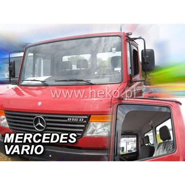 MERCEDES VARIO W670 2D / 814 ΖΕΥΓΑΡΙ ΑΝΕΜΟΘΡΑΥΣΤΕΣ VAN ΑΠΟ ΕΥΚΑΜΠΤΟ ΦΙΜΕ ΠΛΑΣΤΙΚΟ HEKO - 2 ΤΕΜ.