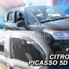 CITROEN C3 PICASSO 5D 2009+ ΖΕΥΓΑΡΙ ΑΝΕΜΟΘΡΑΥΣΤΕΣ ΑΠΟ ΕΥΚΑΜΠΤΟ ΦΙΜΕ ΠΛΑΣΤΙΚΟ HEKO - 2 ΤΕΜ.