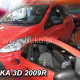 FORD KA 2 3D 2009-2017 ΖΕΥΓΑΡΙ ΑΝΕΜΟΘΡΑΥΣΤΕΣ ΑΠΟ ΕΥΚΑΜΠΤΟ ΦΙΜΕ ΠΛΑΣΤΙΚΟ HEKO - 2 ΤΕΜ.