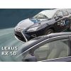 LEXUS RX 5D 2016+   ΖΕΥΓΑΡΙ ΑΝΕΜΟΘΡΑΥΣΤΕΣ ΑΥΤΟΚΙΝΗΤΟΥ ΑΠΟ ΕΥΚΑΜΠΤΟ ΦΙΜΕ ΠΛΑΣΤΙΚΟ HEKO - 2 ΤΕΜ.