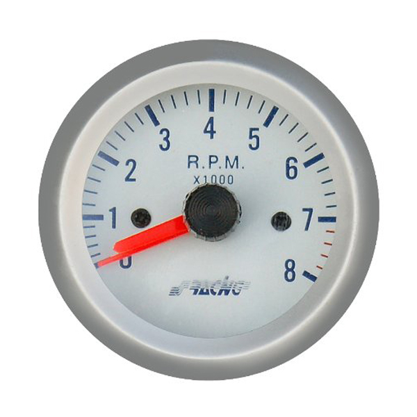 ΣΤΡΟΦΟΜΕΤΡΟ ΛΕΥΚΟ 0-8.000rpm