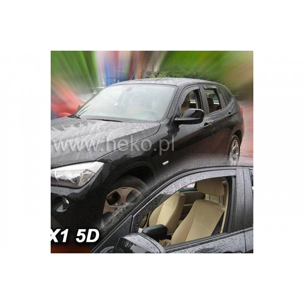 BMW X1 E84 5D 2009-2016 ΖΕΥΓΑΡΙ ΑΝΕΜΟΘΡΑΥΣΤΕΣ ΑΠΟ ΕΥΚΑΜΠΤΟ ΦΙΜΕ ΠΛΑΣΤΙΚΟ HEKO - 2 ΤΕΜ.