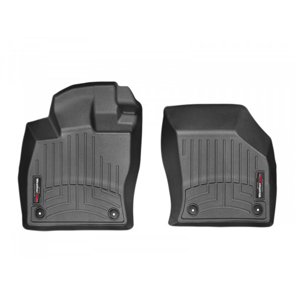 SKODA OCTAVIA /SUPERB /VW PASSAT /VW GOLF /SEAT LEON /AUDI A3 ΠΑΤΑΚΙΑ ΜΠΡΟΣΤΙΝΑ ΜΑΥΡΑ 2ΤΕΜ WEATHERTECH