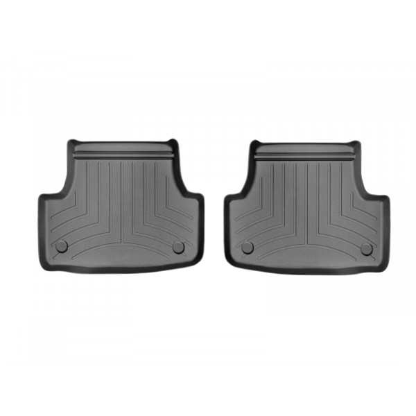 VW GOLF VII 2012-2020 ΠΑΤΑΚΙΑ ΟΠΙΣΘΙΑ ΜΑΥΡΑ 2ΤΕΜ WEATHERTECH