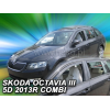 SKODA OCTAVIA III 5D COMBI 2013+ ΣΕΤ ΑΝΕΜΟΘΡΑΥΣΤΕΣ ΑΥΤΟΚΙΝΗΤΟΥ ΑΠΟ ΕΥΚΑΜΠΤΟ ΦΙΜΕ ΠΛΑΣΤΙΚΟ HEKO - 4 ΤΕΜ.