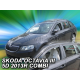 SKODA OCTAVIA III 5D COMBI 2013+ ΣΕΤ ΑΝΕΜΟΘΡΑΥΣΤΕΣ ΑΥΤΟΚΙΝΗΤΟΥ ΑΠΟ ΕΥΚΑΜΠΤΟ ΦΙΜΕ ΠΛΑΣΤΙΚΟ HEKO - 4 ΤΕΜ.