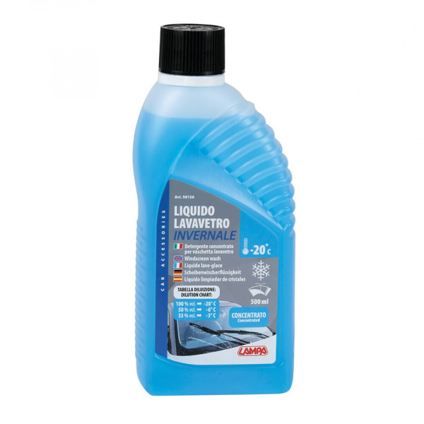 ΥΓΡΟ ΥΑΛΟΚΑΘΑΡΙΣΤΗΡΩΝ SCREEN-WASH INVERNALE -20°C 500ml