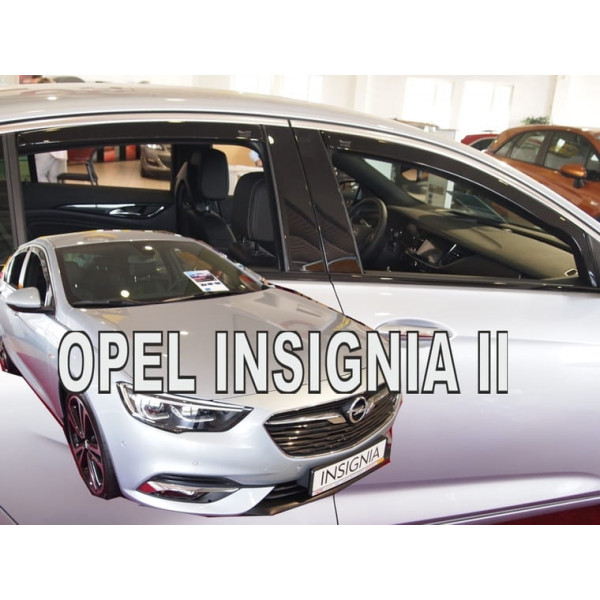 OPEL INSIGNIA II 5D 2017+  ΣΕΤ ΑΝΕΜΟΘΡΑΥΣΤΕΣ ΑΥΤΟΚΙΝΗΤΟΥ ΑΠΟ ΕΥΚΑΜΠΤΟ ΦΙΜΕ ΠΛΑΣΤΙΚΟ HEKO - 4 ΤΕΜ.