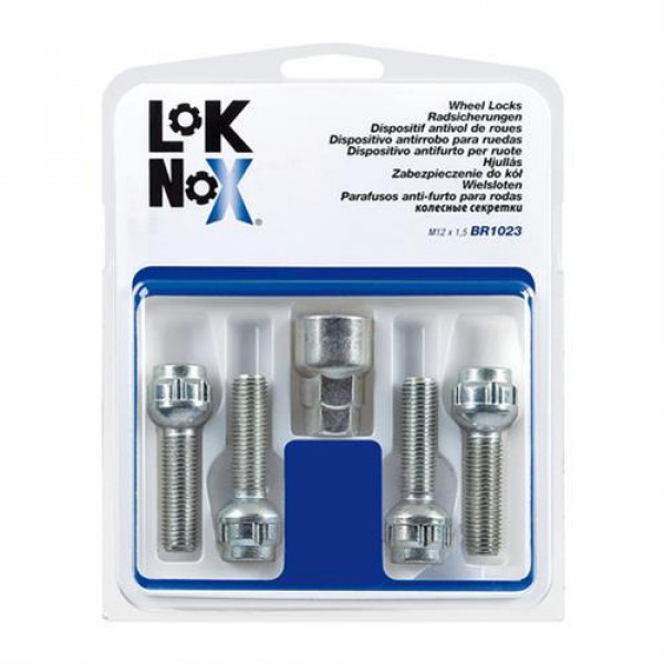 Μπουλόνια Ασφαλείας 12x1,5 39,9mm (17) Σφαιρικά LOK NOX