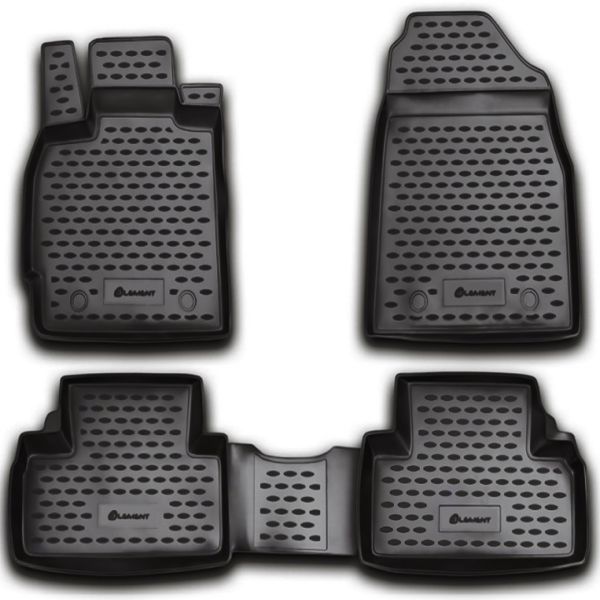 MAZDA CX7 10/2009-12/2013  ΠΑΤ.ΜΑΡΚ.ΛΑΣΤΙΧΟ ΣΚΑΦΑΚΙΑ (ΑΝΘΡΑΚΙ/ΣΚΟΥΡΟ ΓΚΡΙ) - 4 ΤΕΜ.