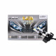 H1 LED SET BASIC 9-33V 5.400K 5.200lm 2 X 24W ΛΑΜΠΑ ΜΕ SMD LED KAI ΒΙΔΩΤΗ ΨΥΚΤΡΑ ΜΕ ΛΑΙΜΟ ΠΡΟΕΚΤΑΣΗΣ M-TECH - 2 ΤΕΜ.