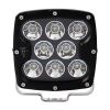 ΠΡΟΒΟΛΕΑΣ LED DRIVING LIGHTS  ΜΑΥΡΟΣ 10-32V 80W 5600lm 8 CREE LED ΤΕΤΡΑΓΩΝΟΣ (130 x 130 x 86 mm) M-TECH