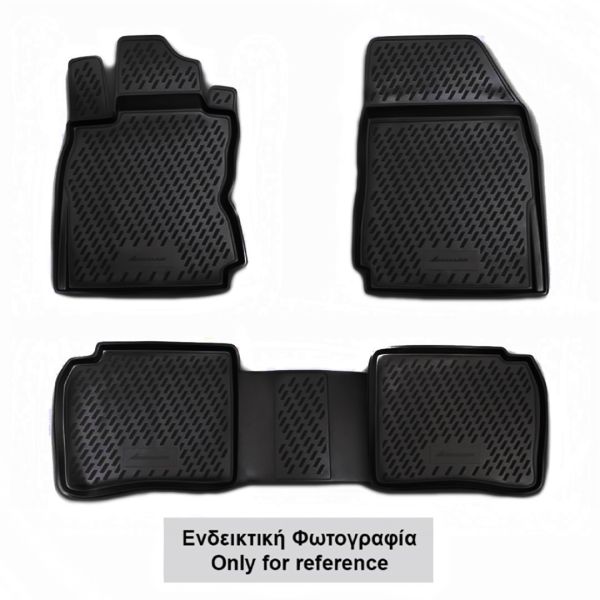 VW TIGUAN 2017+ ΠΑΤ.ΜΑΡΚ.ΛΑΣΤΙΧΟ (ΜΑΥΡΟ) - 4 ΤΕΜ.