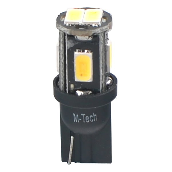 W5W T10 12V W2.1x9.5d 2W 6xHP LED OSRAM OPTO ΛΕΥΚΟ BLISTER 2ΤΕΜ.