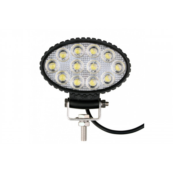 ΠΡΟΒΟΛΕΑΣ ΕΡΓΑΣΙΑΣ WORKING LAMPS FLOOD 10-30V 36W 2400lm OSRAM LED ΟΒΑΛ (137 x 111 x 75 mm) M-TECH