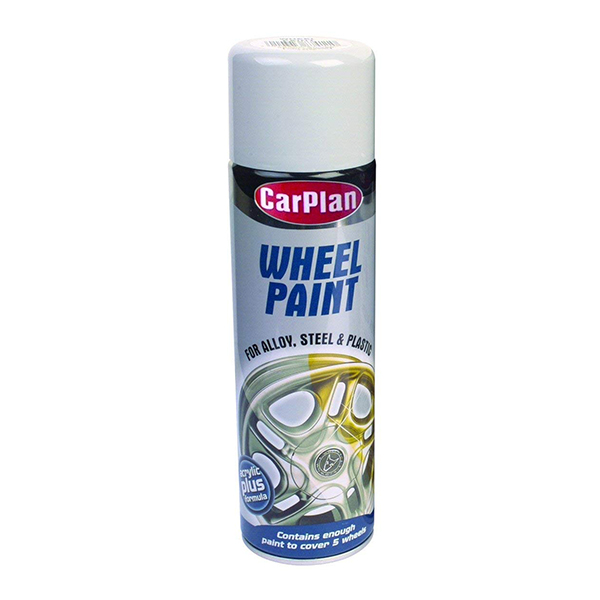 ΣΠΡΕΥ ΒΑΦΗΣ ΖΑΝΤΩΝ ΑΝΟΙΧΤΟ ΑΣΗΜΙ CARPLAN WHEEL PAINT BRIGHT SILVER 500ML