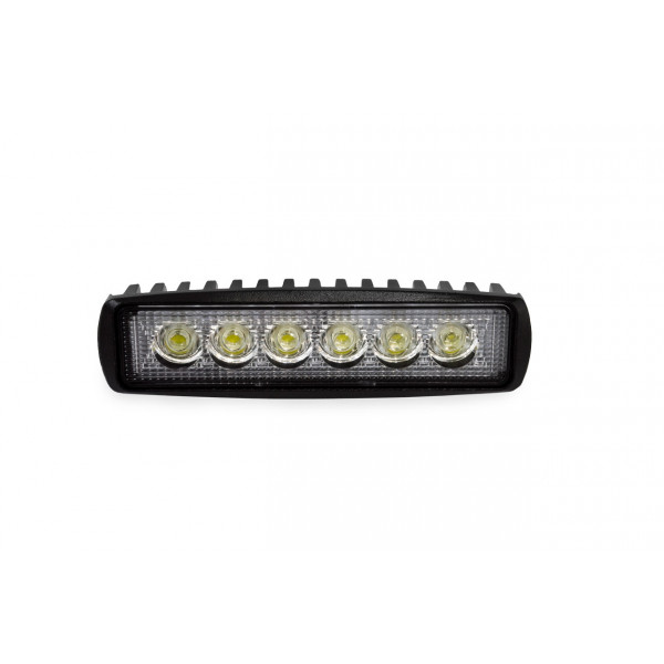 ΠΡΟΒΟΛΕΑΣ ΕΡΓΑΣΙΑΣ DAYLINE WL01 FLAT 9/60V - 18W - 6000K - 6 LED (ΛΕΥΚΟ/ΨΥΧΡΟ) - 160 Χ 43 Χ 42 mm AMiO - 1 ΤΕΜ.