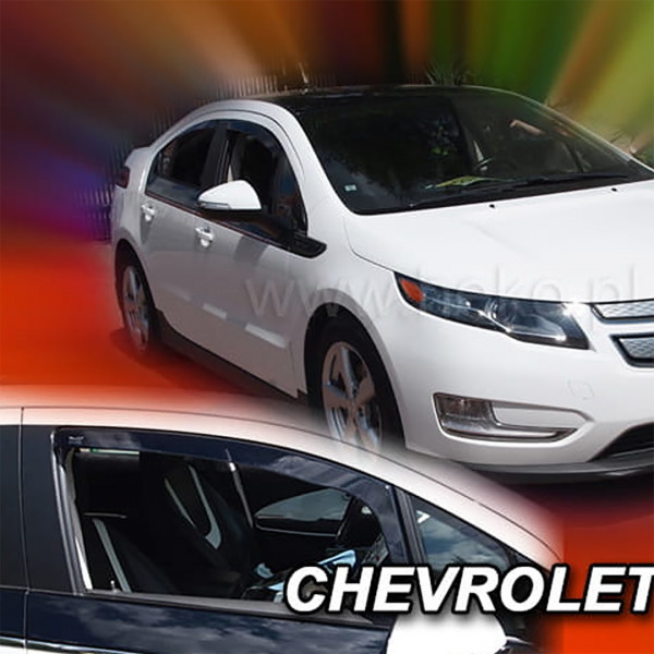 CHEVROLET VOLT 5D 2010+2015+ ΖΕΥΓΑΡΙ ΑΝΕΜΟΘΡΑΥΣΤΕΣ ΑΠΟ ΕΥΚΑΜΠΤΟ ΦΙΜΕ ΠΛΑΣΤΙΚΟ HEKO - 2 ΤΕΜ.