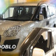 FIAT DOBLO 2010+ / OPEL COMBO D 2011+ ΖΕΥΓΑΡΙ ΑΝΕΜΟΘΡΑΥΣΤΕΣ ΑΠΟ ΕΥΚΑΜΠΤΟ ΦΙΜΕ ΠΛΑΣΤΙΚΟ HEKO - 2 ΤΕΜ.