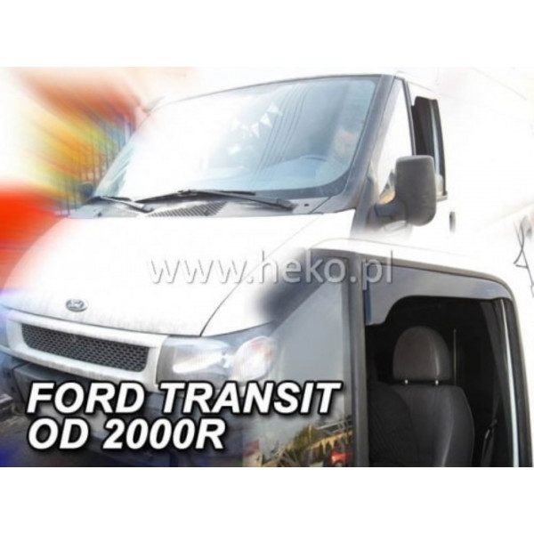 FORD TRANSIT 2D 2000-2006 / T300 ΑΝΩ ΜΕΡΟΣ ΚΟΝΤΟ ΖΕΥΓΑΡΙ ΑΝΕΜΟΘΡΑΥΣΤΕΣ ΑΠΟ ΕΥΚΑΜΠΤΟ ΦΙΜΕ ΠΛΑΣΤΙΚΟ HEKO - 2 ΤΕΜ.