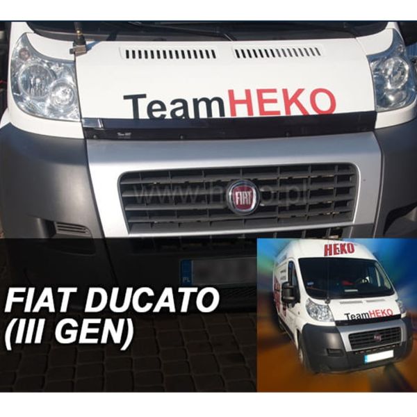 FIAT DUCATO III / CITROEN JUMPER II / PEUGEOT BOXER II 2006-2014 ΑΝΕΜΟΘΡΑΥΣΤΗΣ ΚΑΠΩ ΑΥΤΟΚΙΝΗΤΟΥ ΑΠΟ ΕΥΚΑΜΠΤΟ ΦΙΜΕ ΠΛΑΣΤΙΚΟ HEKO - 1 ΤΕΜ.