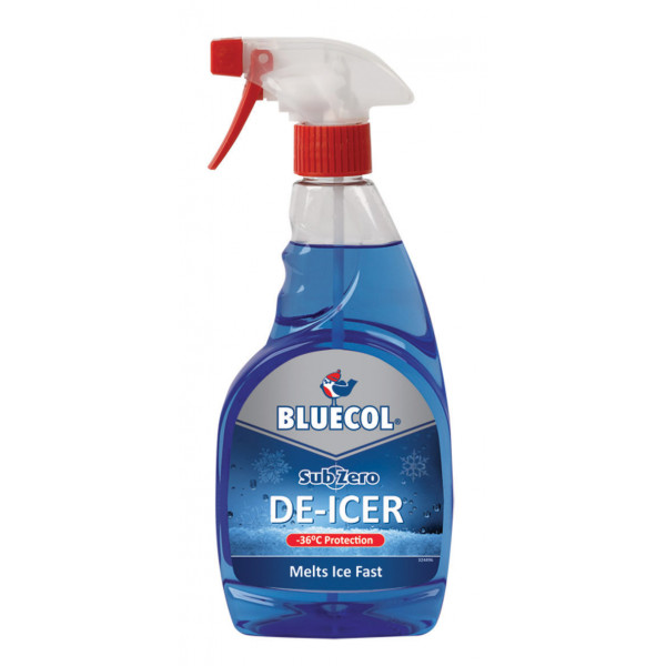 ΑΝΤΙΠΑΓΩΤΙΚΟ ΥΓΡΟ ΤΖΑΜΙΩΝ ΣΕ ΣΠΡΕΙ -36oC BLUECOL DE-ICER 500ML