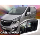 OPEL VIVARO 2014+ / RENAULT TRAFFIC 2014+ /FIAT TALENTO 2016+ ΖΕΥΓΑΡΙ ΑΝΕΜΟΘΡΑΥΣΤΕΣ ΑΠΟ ΕΥΚΑΜΠΤΟ ΦΙΜΕ ΠΛΑΣΤΙΚΟ HEKO - 2 ΤΕΜ.