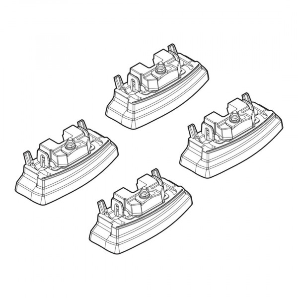 MERCEDES A-KLAS W177 06/18+ KIT ΑΚΡΑ (ΠΟΔΙΑ) ΓΙΑ ΜΠΑΡΕΣ NORDRIVE