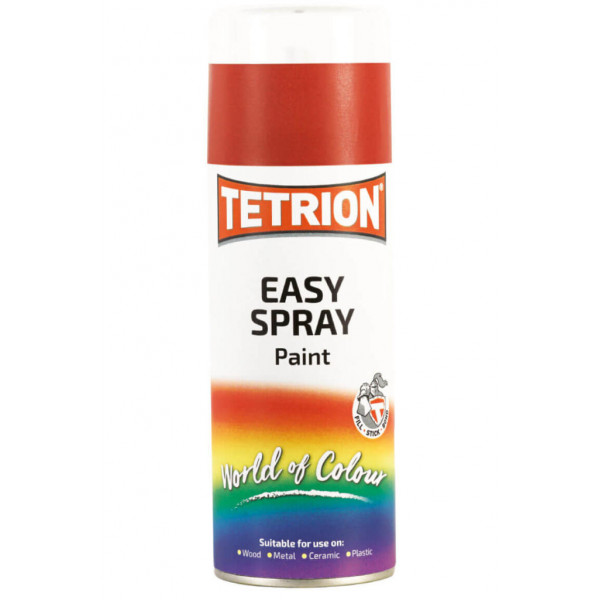 ΑΣΤΑΡΙ ΣΕ ΣΠΡΕΥ ΚΟΚΚΙΝΟ ΟΞΕΙΔΩΜΕΝΟ TETRION EASY SPRAY RED OXIDE PRIMER ΠΟΛΛΑΠΛΩΝ ΧΡΗΣΕΩΝ 400ML