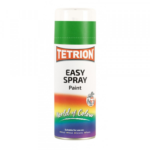 ΧΡΩΜΑ ΣΕ ΣΠΡΕΥ ΠΡΑΣΙΝΟ TETRION EASY SPRAY MID GREEN ΠΟΛΛΑΠΛΩΝ ΧΡΗΣΕΩΝ 400ML