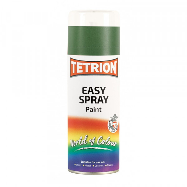 ΧΡΩΜΑ ΣΕ ΣΠΡΕΥ ΠΡΑΣΙΝΟ ΑΓΩΝΙΣΤΙΚΟ TETRION EASY SPRAY BRITISH RACING GREEN ΠΟΛΛΑΠΛΩΝ ΧΡΗΣΕΩΝ 400ML