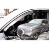 SSANGYONG REXTON 5D 2017+ ?  ΖΕΥΓΑΡΙ ΑΝΕΜΟΘΡΑΥΣΤΕΣ ΑΠΟ ΕΥΚΑΜΠΤΟ ΦΙΜΕ ΠΛΑΣΤΙΚΟ HEKO - 2 ΤΕΜ.