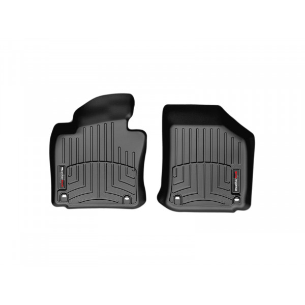 VW GOLF VI 2008-2012 ΠΑΤΑΚΙΑ ΜΠΡΟΣΤΙΝΑ ΜΑΥΡΑ 2ΤΕΜ WEATHERTECH