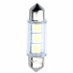 ΛΑΜΠΑΚΙΑ ΠΛΑΦΟΝΙΕΡΑΣ C5W 12V 36mm LED3xSMD5050 ΛΕΥΚΟ BLISTER 2ΤΕΜ. M-TECH