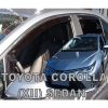 TOYOTA COROLLA XII 4D SEDAN 2018+ ΣΕΤ ΑΝΕΜΟΘΡΑΥΣΤΕΣ ΑΥΤΟΚΙΝΗΤΟΥ ΑΠΟ ΕΥΚΑΜΠΤΟ ΦΙΜΕ ΠΛΑΣΤΙΚΟ HEKO - 4 ΤΕΜ.