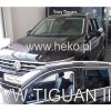 VW TIGUAN II 5D 2015+ ΣΕΤ ΑΝΕΜΟΘΡΑΥΣΤΕΣ ΑΥΤΟΚΙΝΗΤΟΥ ΑΠΟ ΕΥΚΑΜΠΤΟ ΦΙΜΕ ΠΛΑΣΤΙΚΟ HEKO - 4 ΤΕΜ.