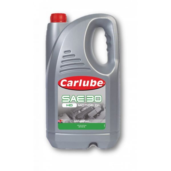 ΛΑΔΙ ΚΙΝΗΤΗΡΑ MONOGRADE SAE-30 ΟΡΥΚΤΕΛΑΙΟ API SE/CD CARLUBE 5L