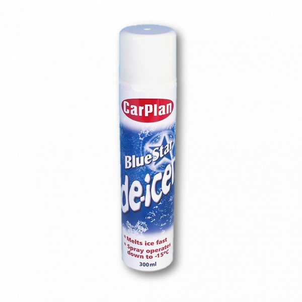 ΑΝΤΙΠΑΓΩΤΙΚΟ ΣΠΡΕΥ ΓΙΑ ΤΖΑΜΙΑ CARPLAN BLUE STAR DE-ICER 300ML