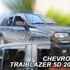 CHEVROLET TRAIBLAZER 5D 2002-2009 / SAAB 9-7 ΣΕΤ ΑΝΕΜΟΘΡΑΥΣΤΕΣ ΑΥΤΟΚΙΝΗΤΟΥ ΑΠΟ ΕΥΚΑΜΠΤΟ ΦΙΜΕ ΠΛΑΣΤΙΚΟ HEKO - 4 ΤΕΜ.