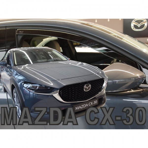 MAZDA CX-30 5D 2019+  ΖΕΥΓΑΡΙ ΑΝΕΜΟΘΡΑΥΣΤΕΣ ΑΠΟ ΕΥΚΑΜΠΤΟ ΦΙΜΕ ΠΛΑΣΤΙΚΟ HEKO - 2 ΤΕΜ.