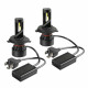 H4 ΛΑΜΠΑ 9-32V 6.500K 10.000lm 90W P43t HALO LED SERIE 9 COMPACT ULTRA POWER 4LED CREE LED KIT - 2 ΤΕΜ.