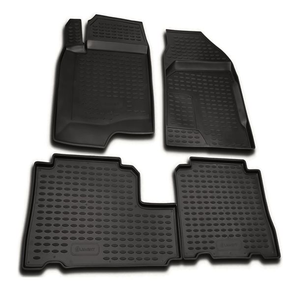 CHEVROLET CAPTIVA 5D 2006+ ΠΑΤ.ΜΑΡΚ.ΛΑΣΤΙΧΟ ΣΚΑΦΑΚΙΑ (ΜΑΥΡΟ) - 4 ΤΕΜ.