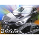 HYUNDAI i40 4D SEDAN 2011+ ΣΕΤ ΑΝΕΜΟΘΡΑΥΣΤΕΣ ΑΥΤΟΚΙΝΗΤΟΥ ΑΠΟ ΕΥΚΑΜΠΤΟ ΦΙΜΕ ΠΛΑΣΤΙΚΟ HEKO - 4 ΤΕΜ.