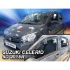 SUZUKI CELERIO 5D 2015+ ΣΕΤ ΑΝΕΜΟΘΡΑΥΣΤΕΣ ΑΥΤΟΚΙΝΗΤΟΥ ΑΠΟ ΕΥΚΑΜΠΤΟ ΦΙΜΕ ΠΛΑΣΤΙΚΟ HEKO - 4 ΤΕΜ.