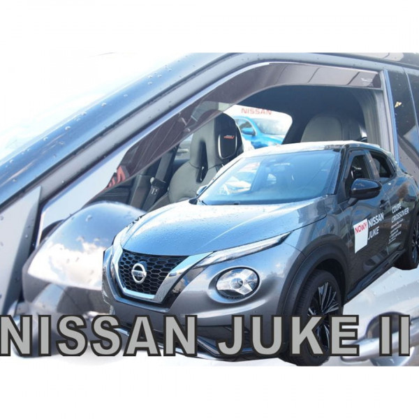 NISSAN JUKE 5D 2019+ ΖΕΥΓΑΡΙ ΑΝΕΜΟΘΡΑΥΣΤΕΣ ΑΠΟ ΕΥΚΑΜΠΤΟ ΦΙΜΕ ΠΛΑΣΤΙΚΟ HEKO - 2 ΤΕΜ.