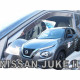 NISSAN JUKE 5D 2019+ ΖΕΥΓΑΡΙ ΑΝΕΜΟΘΡΑΥΣΤΕΣ ΑΠΟ ΕΥΚΑΜΠΤΟ ΦΙΜΕ ΠΛΑΣΤΙΚΟ HEKO - 2 ΤΕΜ.