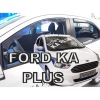 FORD KA PLUS 5D 2014+ ΣΕΤ ΑΝΕΜΟΘΡΑΥΣΤΕΣ ΑΥΤΟΚΙΝΗΤΟΥ ΑΠΟ ΕΥΚΑΜΠΤΟ ΦΙΜΕ ΠΛΑΣΤΙΚΟ HEKO - 4 ΤΕΜ.