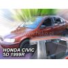 HONDA CIVIC 5D HB/LTB/COMBI 1995-2000 ΣΕΤ ΑΝΕΜΟΘΡΑΥΣΤΕΣ ΑΥΤΟΚΙΝΗΤΟΥ ΑΠΟ ΕΥΚΑΜΠΤΟ ΦΙΜΕ ΠΛΑΣΤΙΚΟ HEKO - 4 ΤΕΜ.